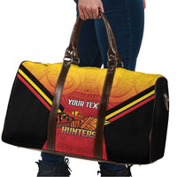 Papua New Guinea Rugby Custom Travel Bag Go PNG Hunters Polynesian Pattern LT14 - Polynesian Pride