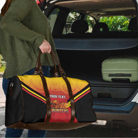 Papua New Guinea Rugby Custom Travel Bag Go PNG Hunters Polynesian Pattern LT14 - Polynesian Pride