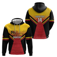 Papua New Guinea Rugby Custom Zip Hoodie Go PNG Hunters Polynesian Pattern LT14 - Polynesian Pride