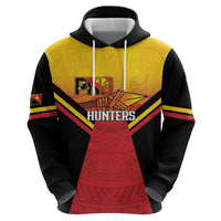 Papua New Guinea Rugby Custom Zip Hoodie Go PNG Hunters Polynesian Pattern LT14 - Polynesian Pride