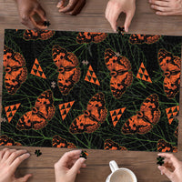 Kamehameha Butterfly Mamaki Hawaii Puzzle Pulelehua Hawaiian Kakau Seamless Style LT14 - Polynesian Pride