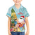 Aloha Hawaii Mele Kalikimaka Family Matching Puletasi and Hawaiian Shirt Chilling Santa With Pineapple - Polynesian Pattern