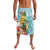 Aloha Hawaii Mele Kalikimaka Lavalava Chilling Santa With Pineapple - Polynesian Pattern