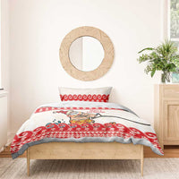Mele Kalikimaka Hawaii Bedding Set Water-skiing Santa Tropical Vibes LT14 - Polynesian Pride