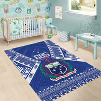 Samoa 685 Area Rug Samoan Pride Coat Of Arms LT14 - Polynesian Pride