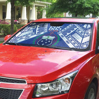 Samoa 685 Auto Sun Shade Samoan Pride Coat Of Arms LT14 - Polynesian Pride