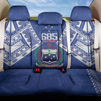 Samoa 685 Back Car Seat Cover Samoan Pride Coat Of Arms LT14 One Size Blue - Polynesian Pride