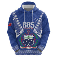 Personalised Samoa 685 Hoodie Samoan Pride Coat Of Arms LT14 - Polynesian Pride
