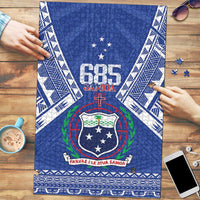Samoa 685 Puzzle Samoan Pride Coat Of Arms LT14 Blue - Polynesian Pride