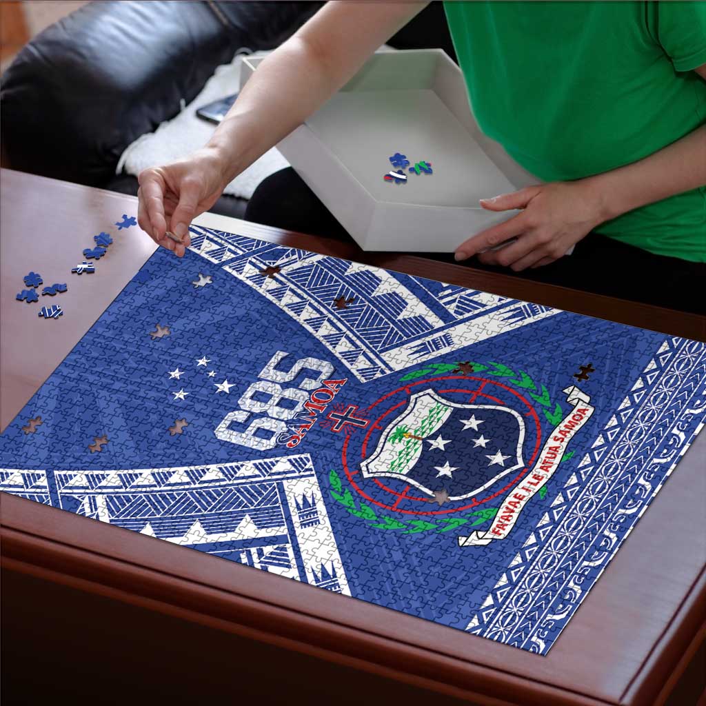 Samoa 685 Puzzle Samoan Pride Coat Of Arms LT14 - Polynesian Pride