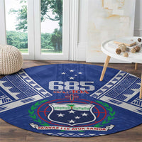 Samoa 685 Round Carpet Samoan Pride Coat Of Arms LT14 - Polynesian Pride