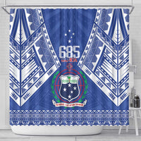 Samoa 685 Shower Curtain Samoan Pride Coat Of Arms LT14 - Polynesian Pride