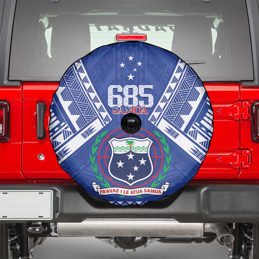 Samoa 685 Spare Tire Cover Samoan Pride Coat Of Arms LT14 - Polynesian Pride
