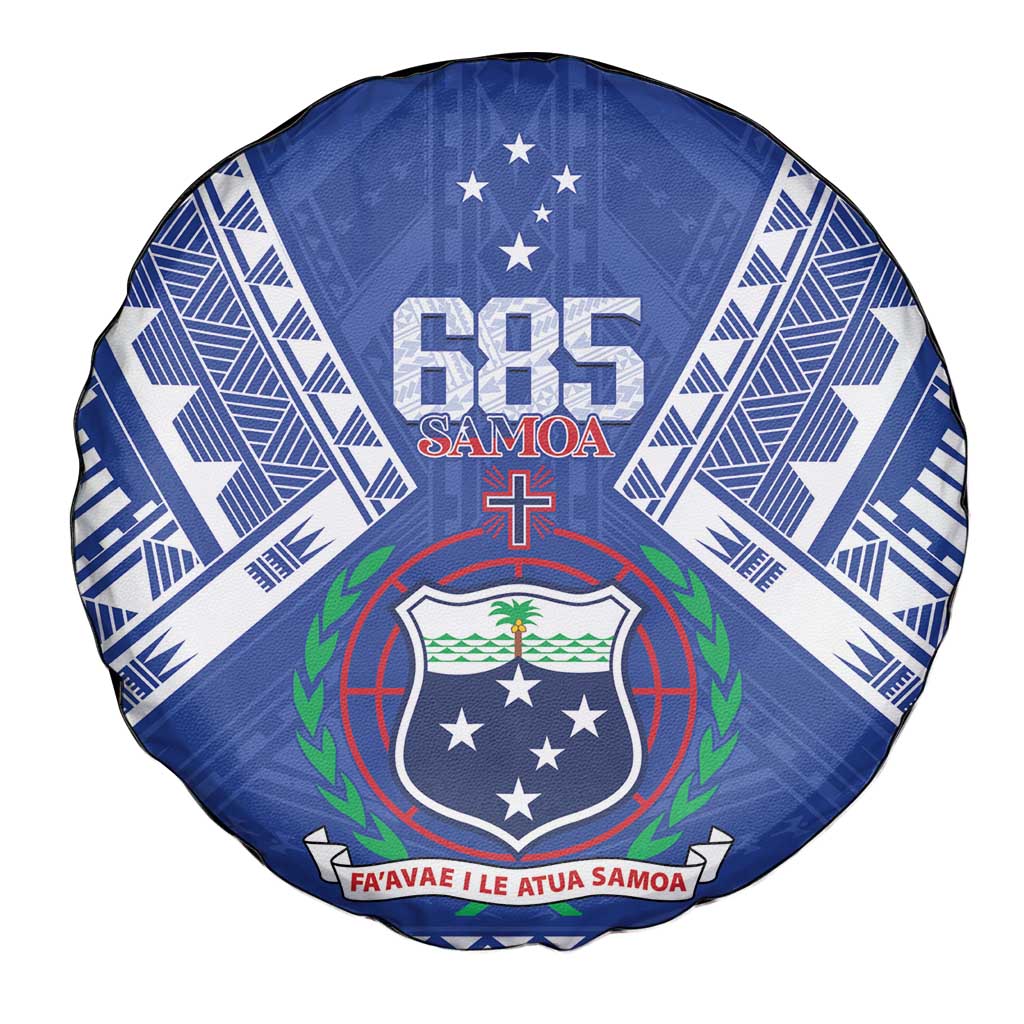 Samoa 685 Spare Tire Cover Samoan Pride Coat Of Arms LT14 - Polynesian Pride