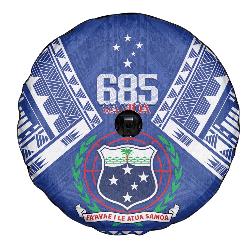 Samoa 685 Spare Tire Cover Samoan Pride Coat Of Arms LT14 - Polynesian Pride