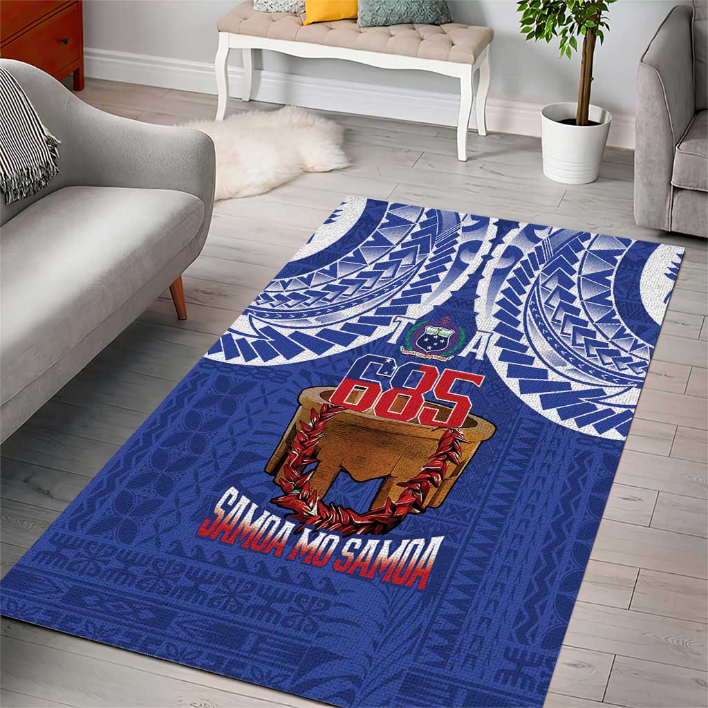 Toa Samoa Rugby Area Rug 685 Pride Tanoa Ula Fala LT14 - Polynesian Pride