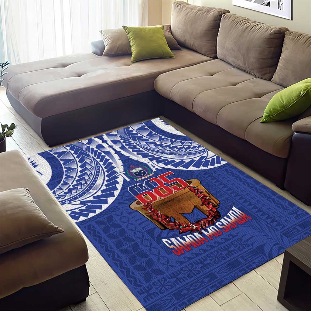 Toa Samoa Rugby Area Rug 685 Pride Tanoa Ula Fala LT14 - Polynesian Pride