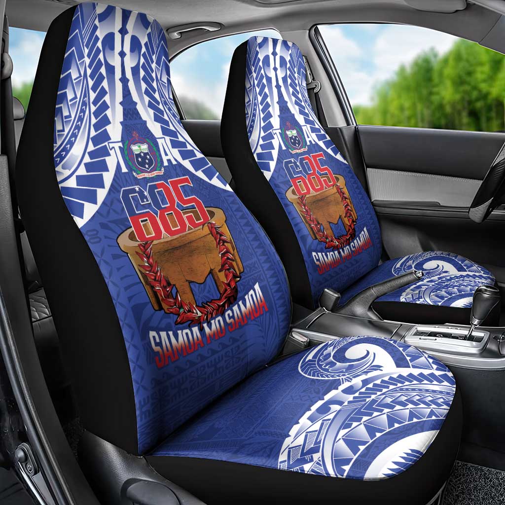 Toa Samoa Rugby Car Seat Cover 685 Pride Tanoa Ula Fala LT14 - Polynesian Pride