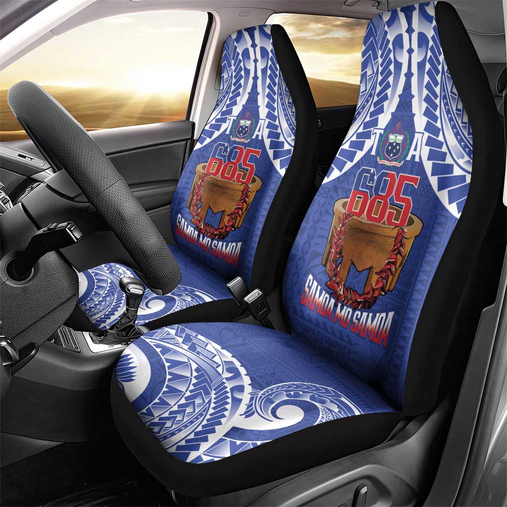 Toa Samoa Rugby Car Seat Cover 685 Pride Tanoa Ula Fala LT14 - Polynesian Pride