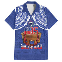 Toa Samoa Rugby Hawaiian Shirt 685 Pride Tanoa Ula Fala LT14 Blue - Polynesian Pride