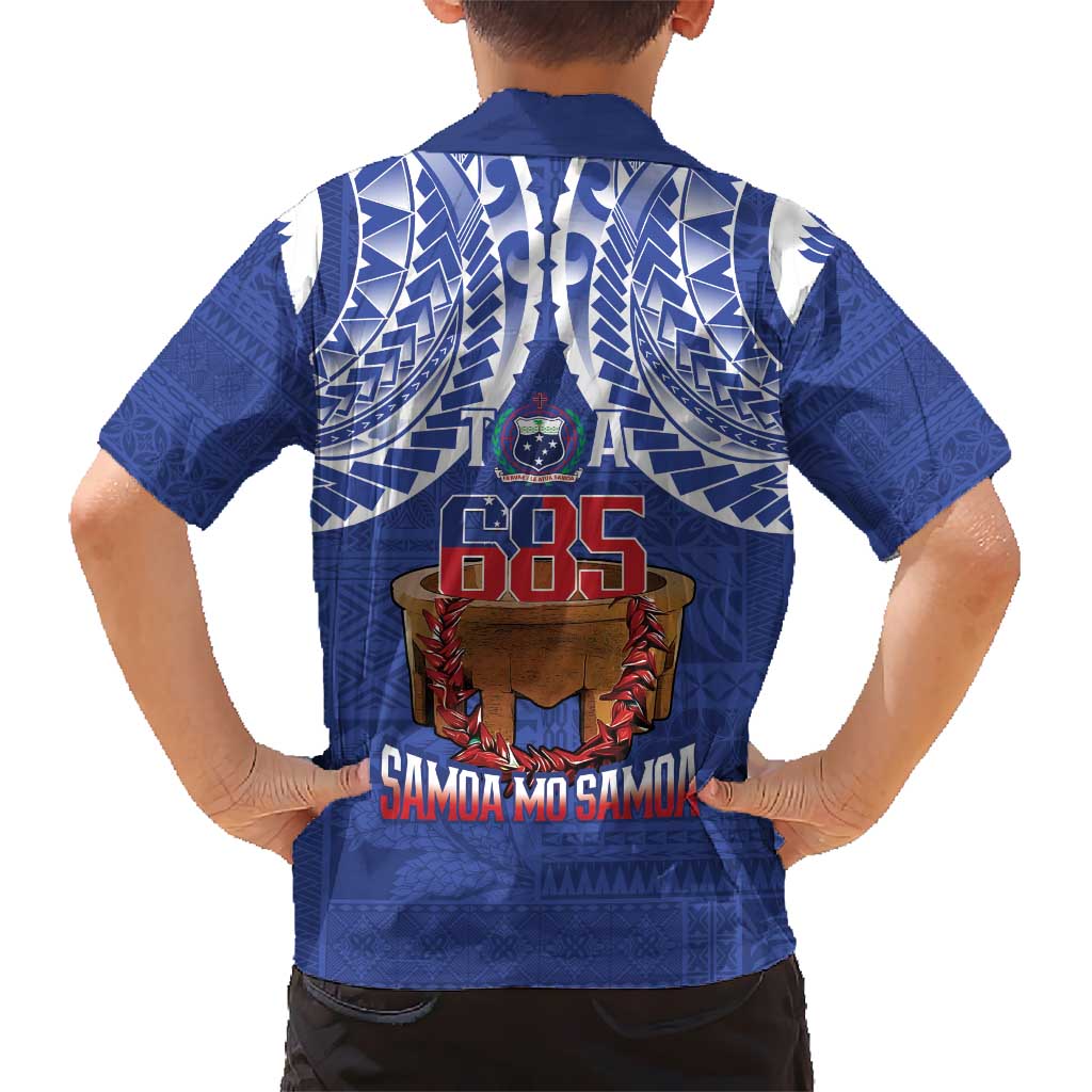 Toa Samoa Rugby Hawaiian Shirt 685 Pride Tanoa Ula Fala LT14 - Polynesian Pride