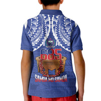Toa Samoa Rugby Kid Polo Shirt 685 Pride Tanoa Ula Fala LT14 - Polynesian Pride