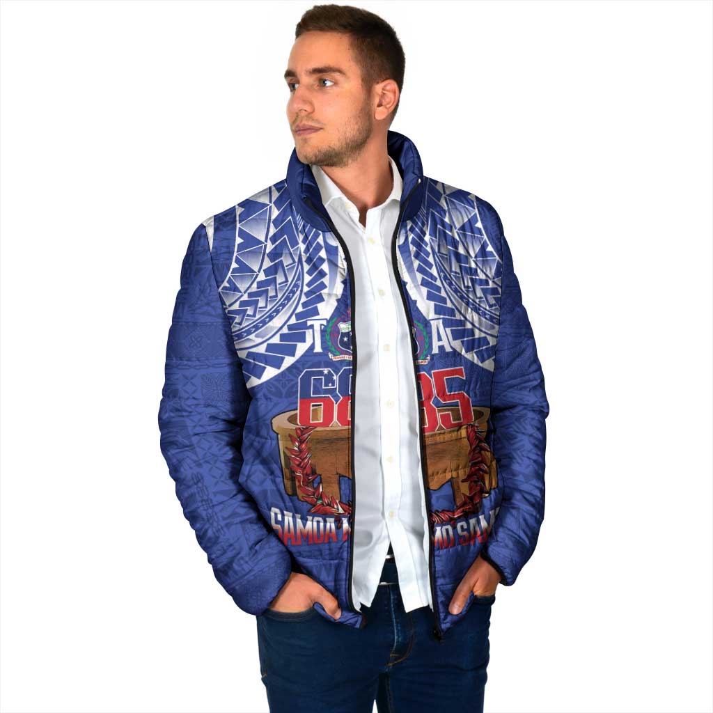 Toa Samoa Rugby Padded Jacket 685 Pride Tanoa Ula Fala LT14 - Polynesian Pride