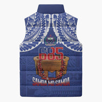 Toa Samoa Rugby Sleeveless Puffer Jacket 685 Pride Tanoa Ula Fala LT14 - Polynesian Pride