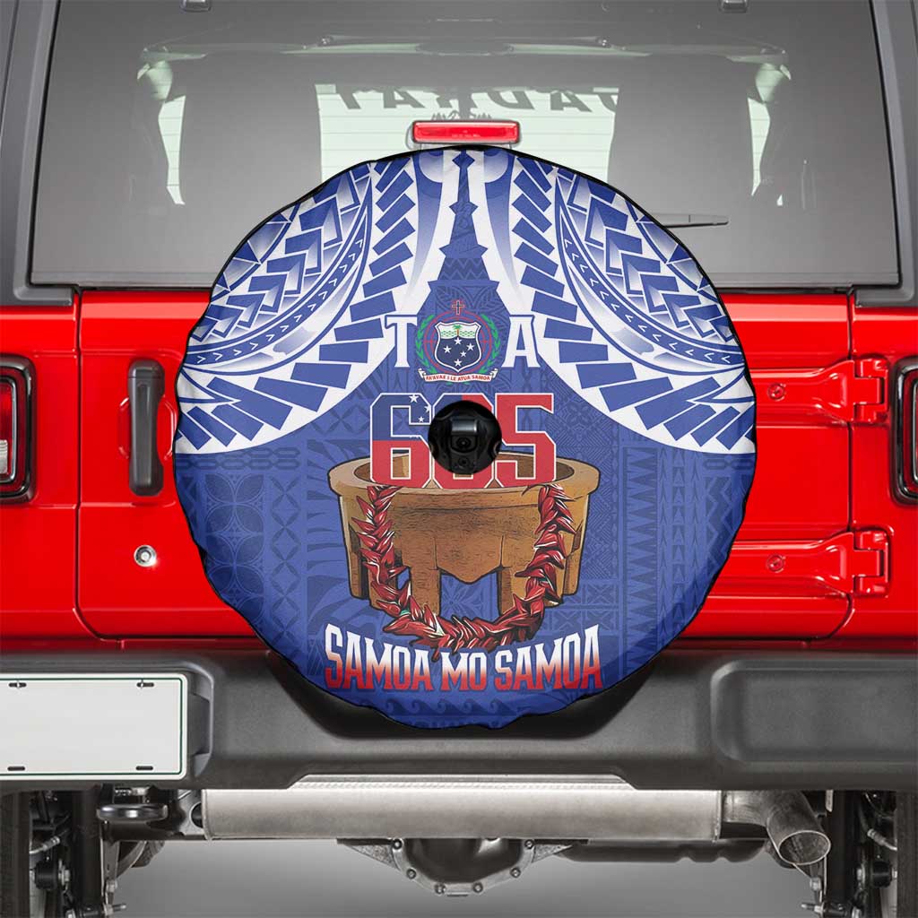 Toa Samoa Rugby Spare Tire Cover 685 Pride Tanoa Ula Fala LT14 - Polynesian Pride