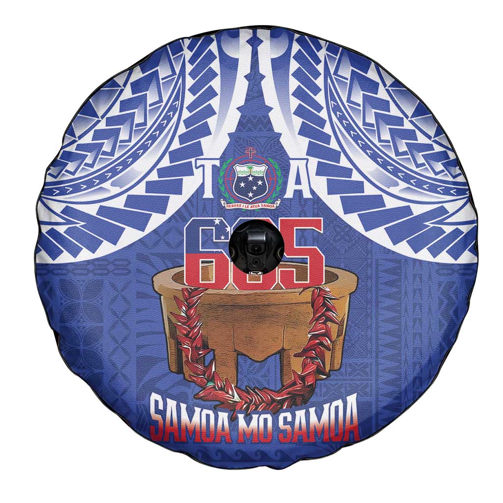 Toa Samoa Rugby Spare Tire Cover 685 Pride Tanoa Ula Fala LT14 - Polynesian Pride