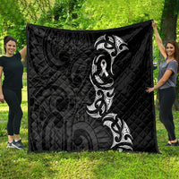 White Ribbon Day New Zealand Quilt Aotearoa Maori Pattern LT14 - Polynesian Pride