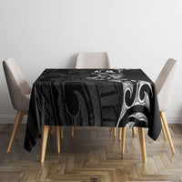 White Ribbon Day New Zealand Tablecloth Aotearoa Maori Pattern LT14 - Polynesian Pride