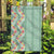 Menthol Green Aloha Hawaii Tiki Garden Flag Tropical Plumeria - Seamless Style