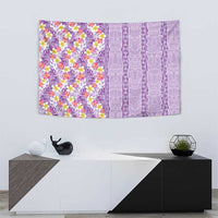 Lush Lilac Aloha Hawaii Tiki Tapestry Tropical Plumeria - Seamless Style LT14 - Polynesian Pride