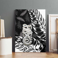 Aotearoa Manaia NZ Maori Silver Fern Canvas Wall Art LT14 - Polynesian Pride