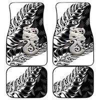 Aotearoa Manaia NZ Maori Silver Fern Car Mats LT14 - Polynesian Pride