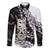 Aotearoa Manaia NZ Maori Silver Fern Family Matching Puletasi and Hawaiian Shirt