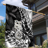 Aotearoa Manaia NZ Maori Silver Fern Garden Flag LT14 - Polynesian Pride