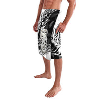 Aotearoa Manaia NZ Maori Silver Fern Lavalava LT14 - Polynesian Pride