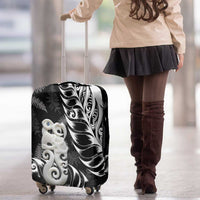 Aotearoa Manaia NZ Maori Silver Fern Luggage Cover LT14 - Polynesian Pride