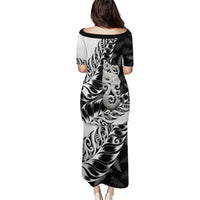 Aotearoa Manaia NZ Maori Silver Fern Puletasi LT14 - Polynesian Pride