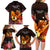 Gude Hi Hai Papua New Guinea Family Matching Long Sleeve Bodycon Dress and Hawaiian Shirt Motuan PNG Raggiana Bird of Paradise Tropical Vibes LT14 - Polynesian Pride