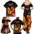 Gude Hi Hai Papua New Guinea Family Matching Summer Maxi Dress and Hawaiian Shirt Motuan PNG Raggiana Bird of Paradise Tropical Vibes LT14 - Polynesian Pride