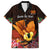 Gude Hi Hai Papua New Guinea Hawaiian Shirt Motuan PNG Raggiana Bird of Paradise Tropical Vibes LT14 Black - Polynesian Pride