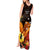 Gude Hi Hai Papua New Guinea Tank Maxi Dress Motuan PNG Raggiana Bird of Paradise Tropical Vibes LT14 - Polynesian Pride