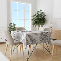 Custom New Zealand Kiwi Football Tablecloth Aotearoa Silver Fern LT14 - Polynesian Pride
