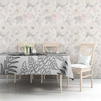 Custom New Zealand Kiwi Football Tablecloth Aotearoa Silver Fern LT14 - Polynesian Pride