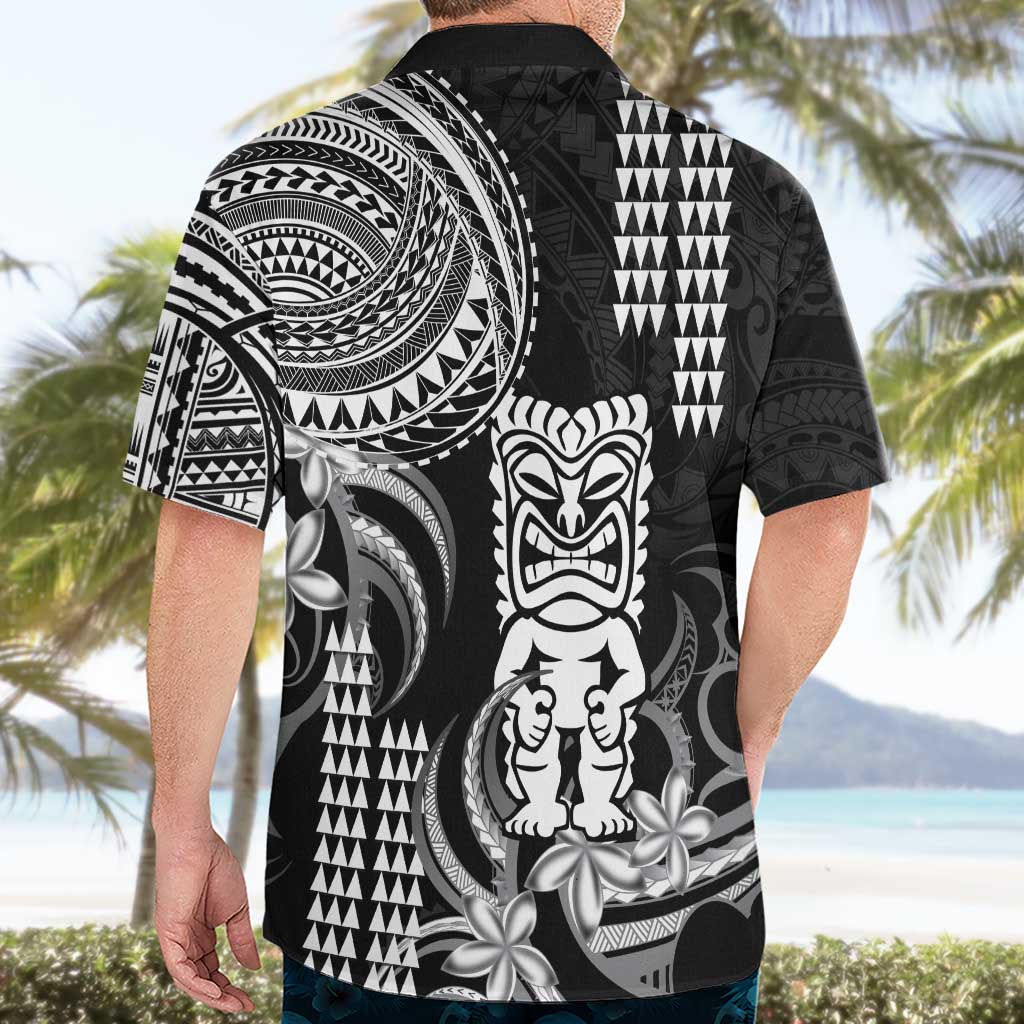 Hawaii Ku God Hawaiian Shirt Kakau Mix Polynesian Tattoo LT14 - Polynesian Pride