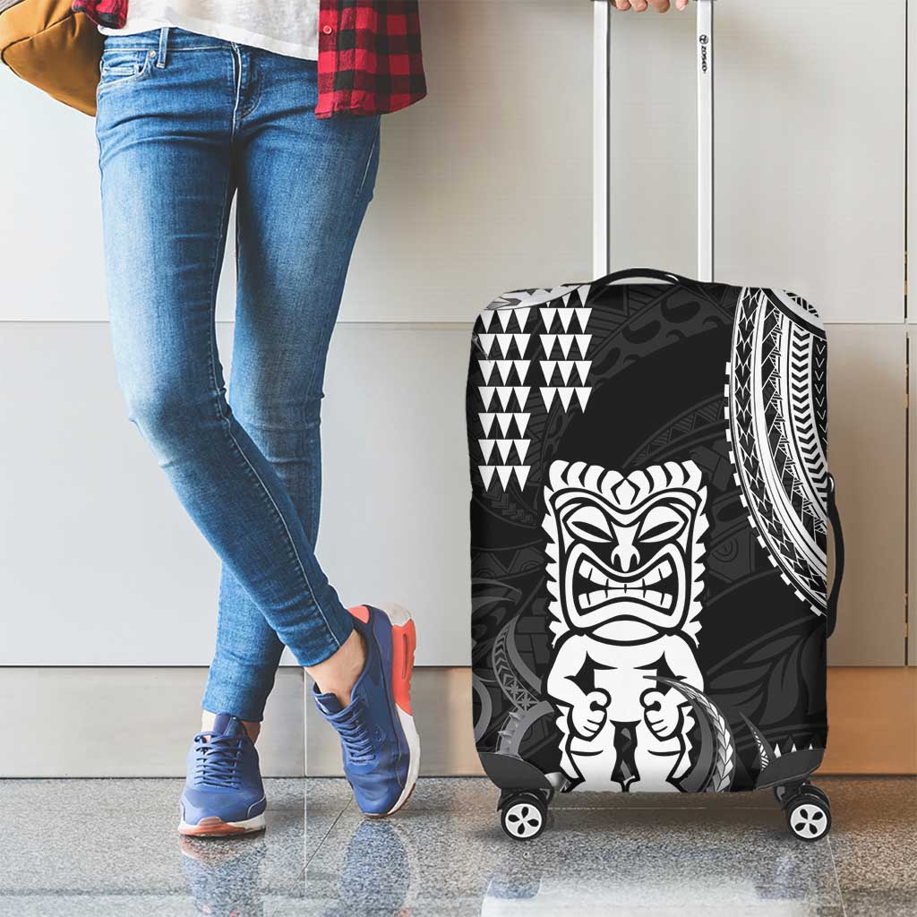 Hawaii Ku God Luggage Cover Kakau Mix Polynesian Tattoo LT14 - Polynesian Pride
