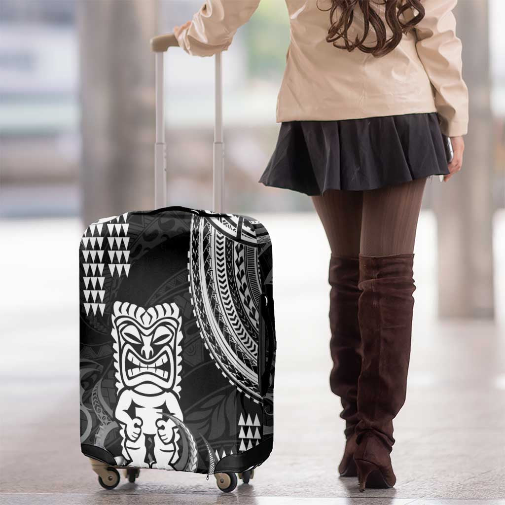 Hawaii Ku God Luggage Cover Kakau Mix Polynesian Tattoo LT14 - Polynesian Pride